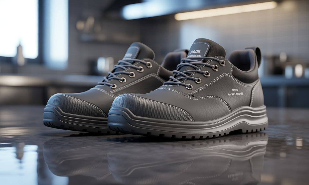 découvrez nos chaussures de sécurité pour cuisine alliant normes strictes, confort optimal et résistances essentielles pour protéger vos pieds pendant le travail.